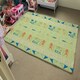 image 4 of Hieroglyphic egyptian language symbols (Rug) Green | Medium: 80x150cm