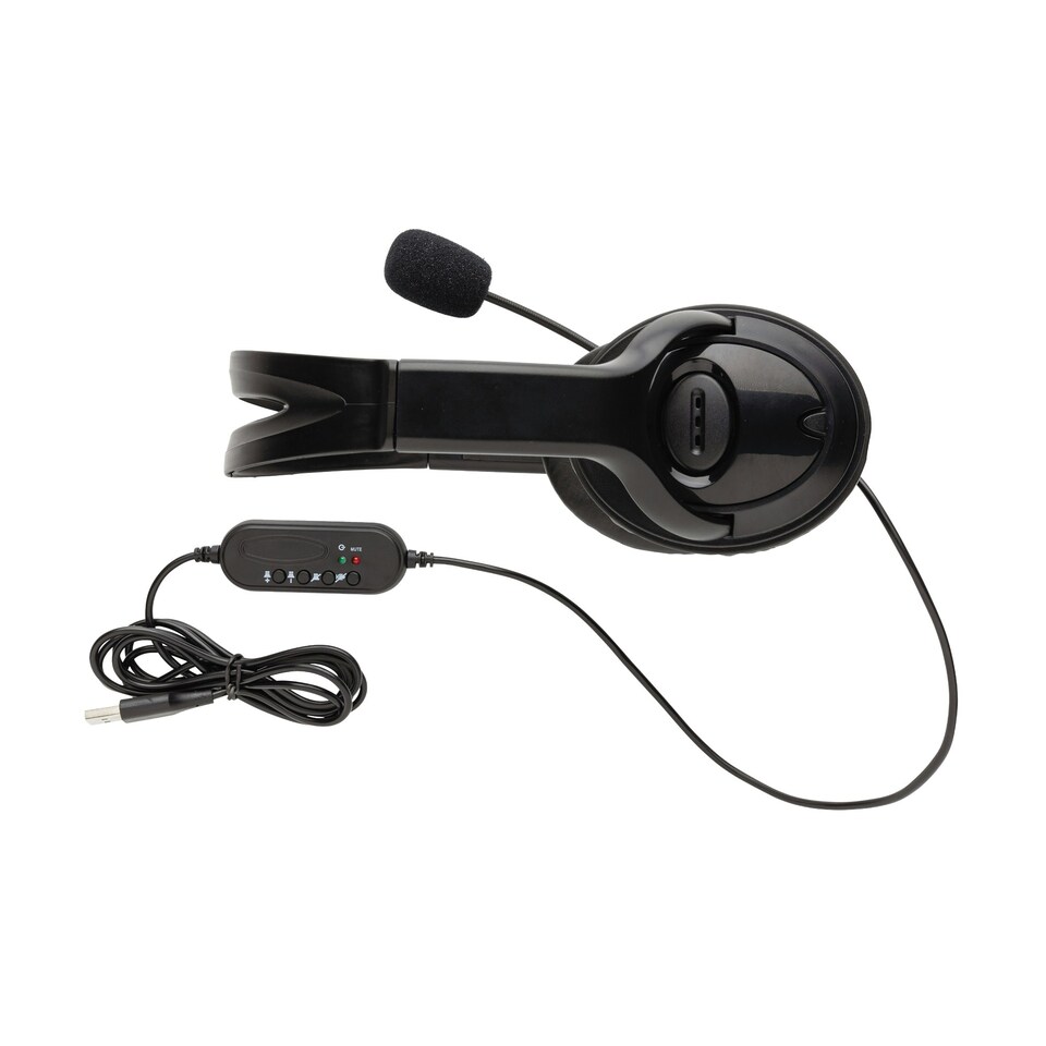 image 1 of XD Collection Wired Headphones - Black - One Size | Black