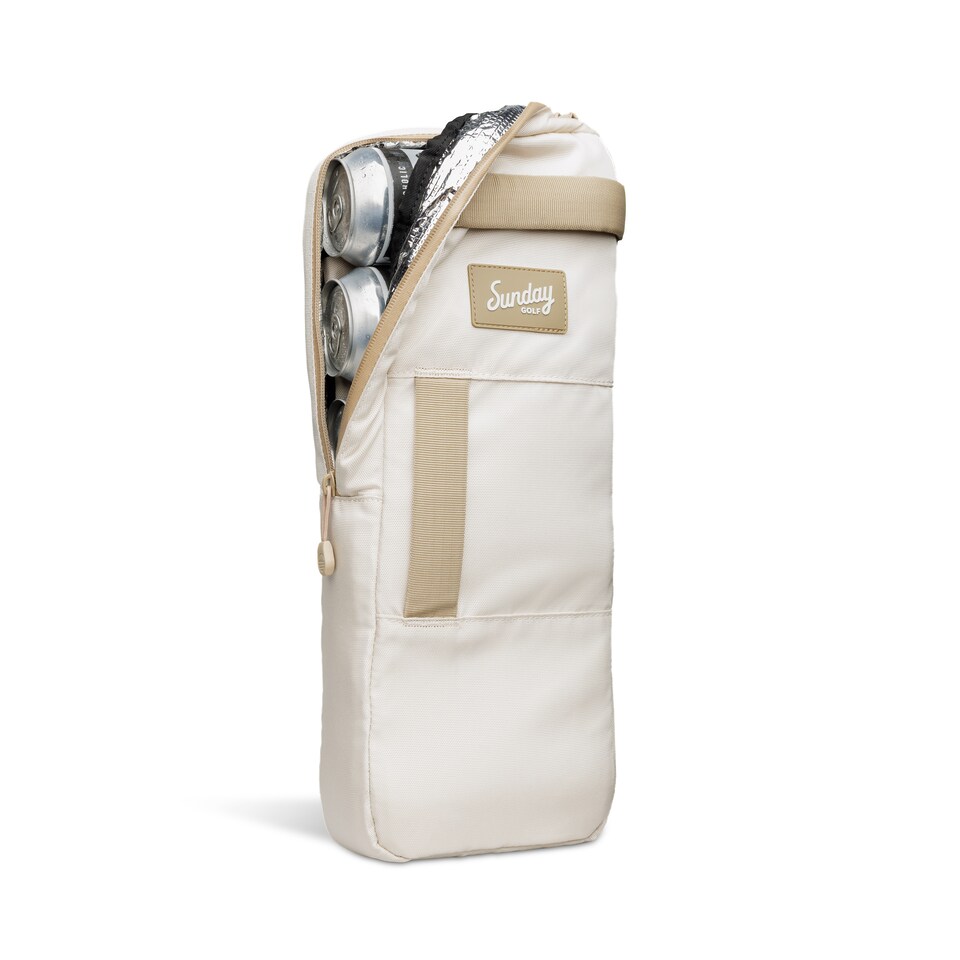 image 1 of Sunday Golf Big Frosty Drinks Cooler Bag - Toasted Almond