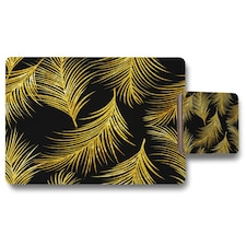 Golden Tropical (Placemat & Coaster Set)
