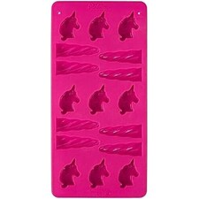 Pink Unicorn Silicone Candy Mould | 17 Cavity Chocolate & Cake Decorating Mould for Unicorn Treats