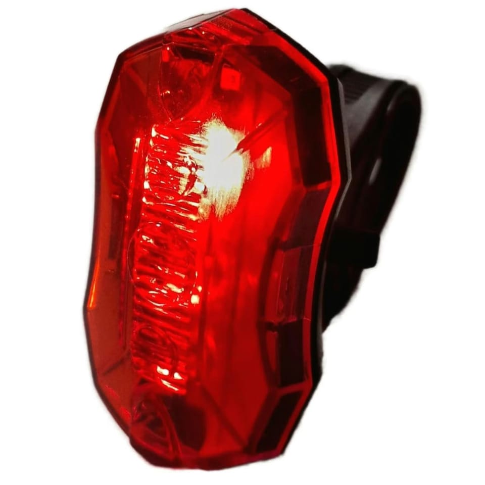 image 1 of AWE AWE700 Superbright Bike Light Set, Front 700lms USB & Rear x 5 Red (SMD) LEDs