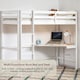image 5 of Vida Designs Sydney Bunk Bed With Desk, 3ft Single Bed, White, 90 x 190cm