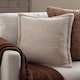 image 1 of Furn Kallu Faux Fur Cushion | Cream | Natural | 45 x 45cm | 1