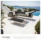 image 4 of Rattan lounge set with aluminum frame, Pula