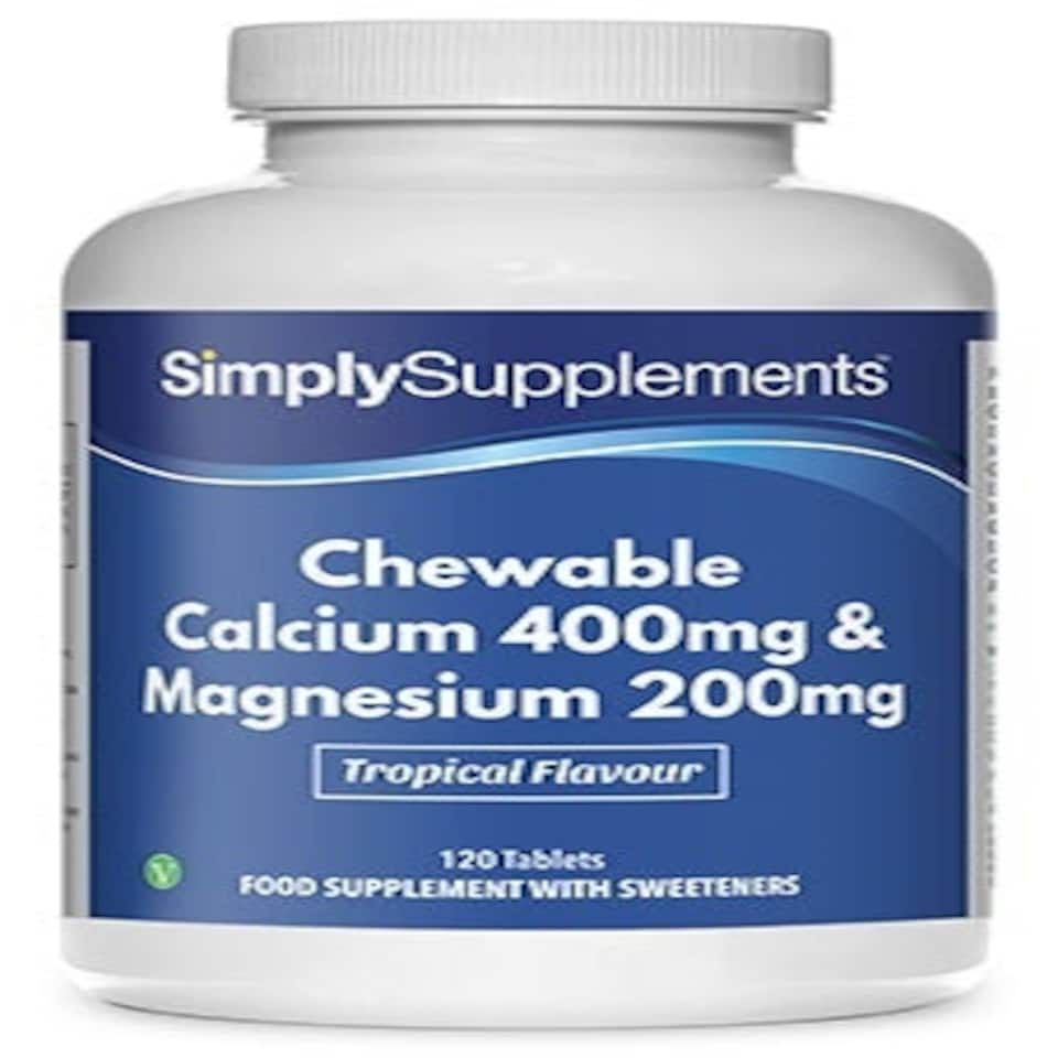 image 1 of Chewable Calcium & Magnesium - 120 Tablets