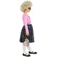 image 4 of Gangsta Granny Childrens/Kids Costume Set - Pink/Black - 9-10 Years 9-10 years