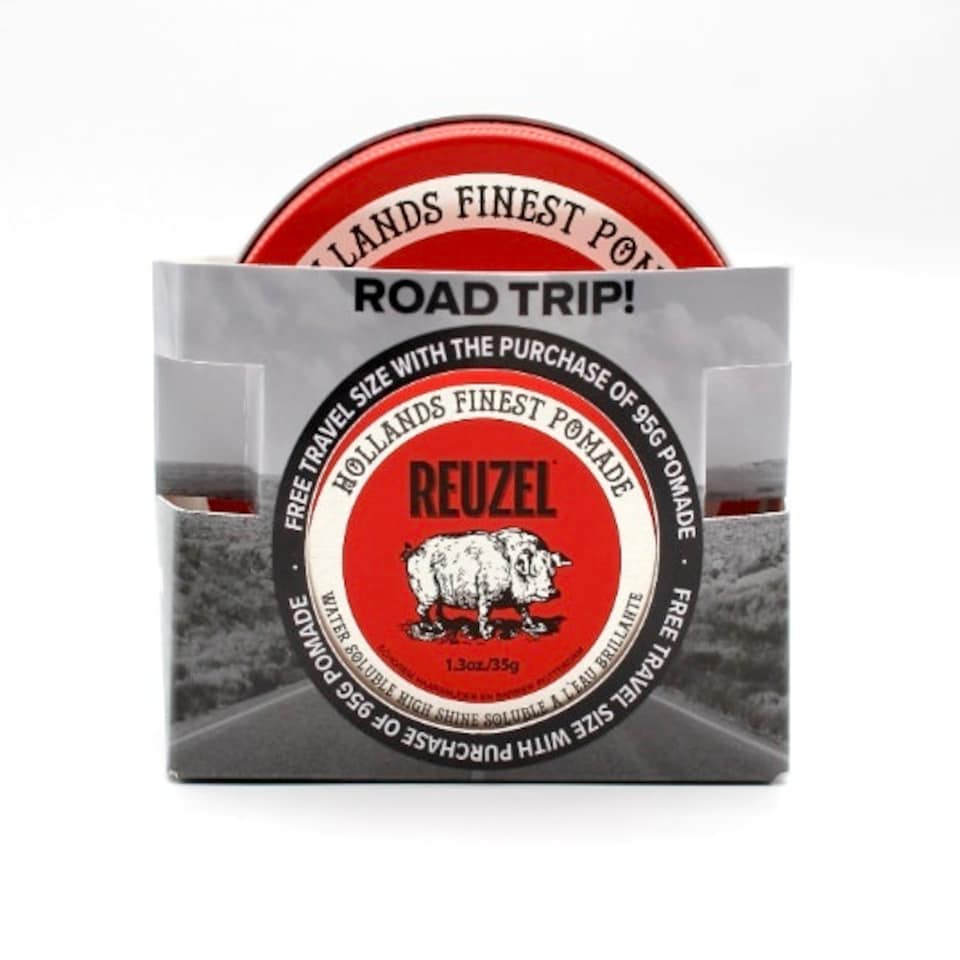 image 1 of Reuzel Road Trip - Red Pomade 95g and 35g GIFT SET