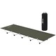 image 6 of Outsunny Lightweight Camping Cot Portable Compact Sleeping Bed w/ Carry Bag Green | Green