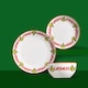 image 2 of The Grinch Pattern 12 Piece Dinner Set Christmas Dinnerware