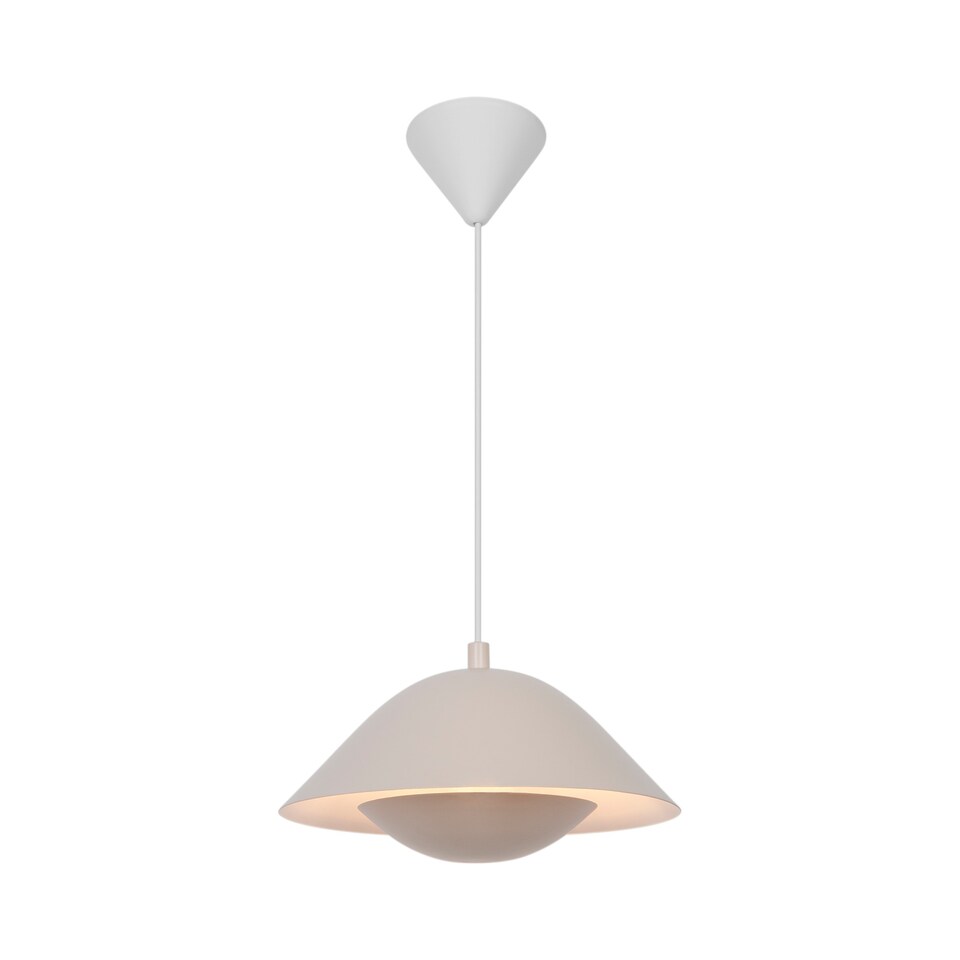 image 1 of Nordlux Freya Indoor Pendant Light Brown Metal E27 Diffused  - Mains Powered, IP20