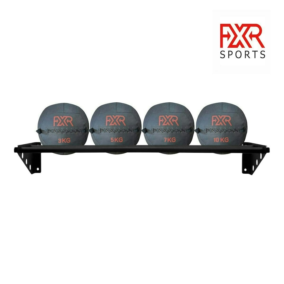image 1 of Wall Mounted Wall Ball Rack / Medicine Ball Storage