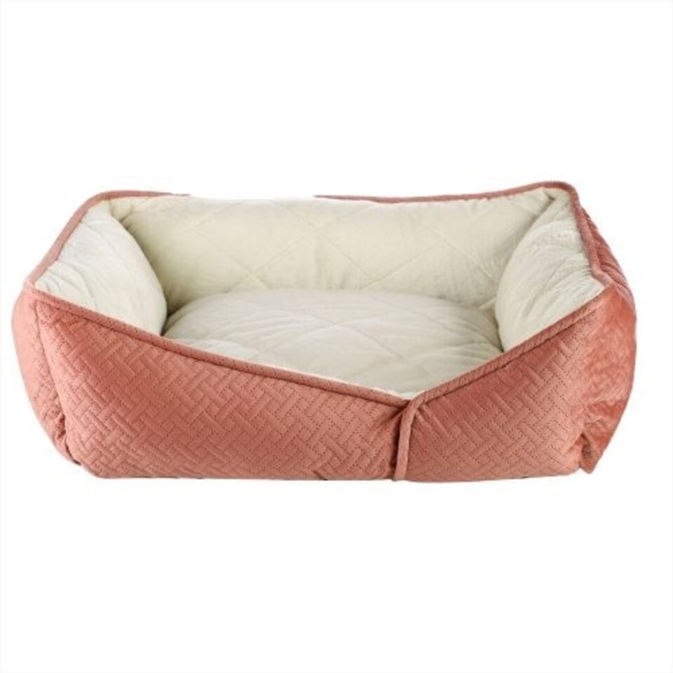Dream Paws Coral Geometric Shape Sofa Bed Medium