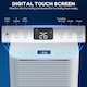 image 3 of HOMCOM 10L/Day Portable Quiet Dehumidifier for Home, Electric Air De-Humidifier