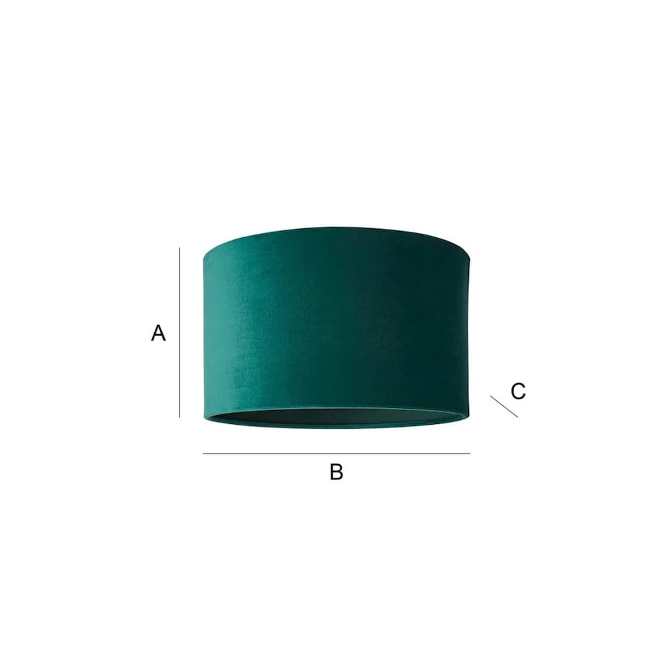 image 1 of ValueLights Reni Small Green Pendant Shade | Green