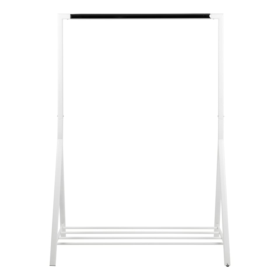 image 1 of Brent Clothes Rack in White