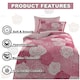 image 3 of VELVETIO Kids Roses Duvet Cover Set Soft Reversible Beddings Pink | Single