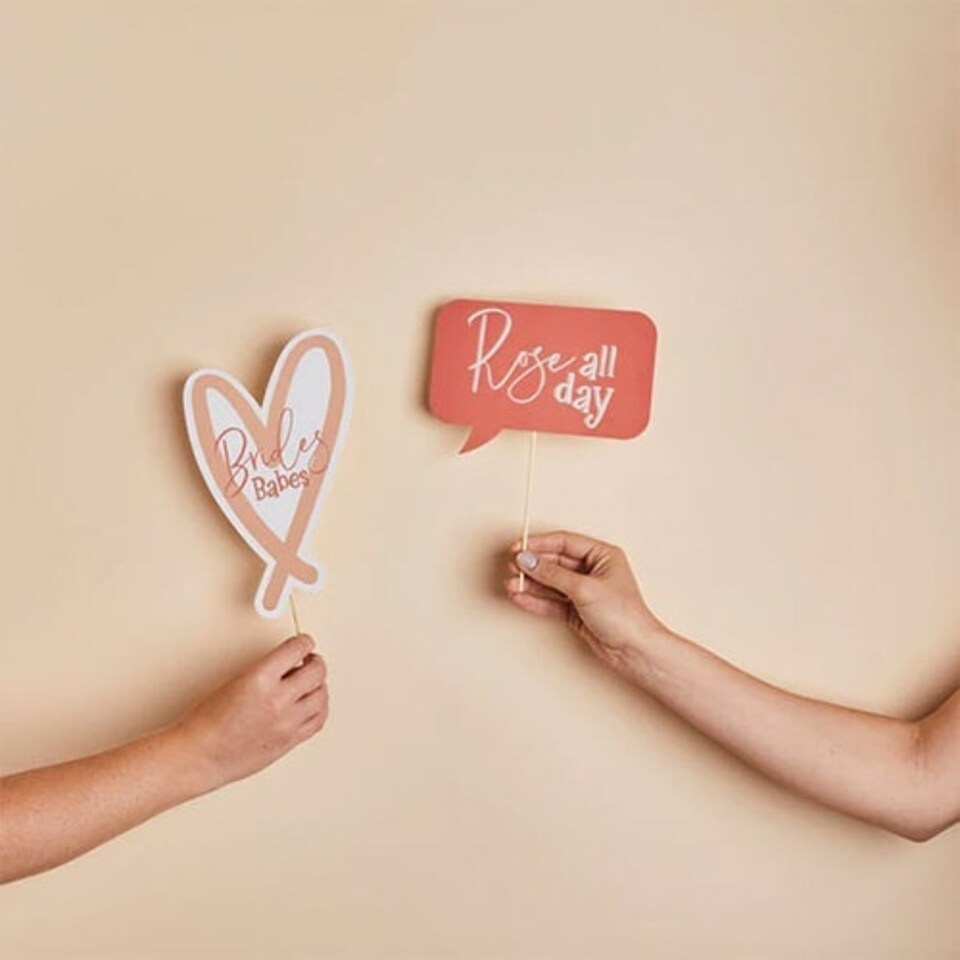 image 1 of She Said Yaaas Hen Party Photo Booth Props - Pack of 10