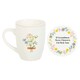 image 1 of Something Different If Grandmas Were Flowers Floral Mug and Coaster Set - White - One Size