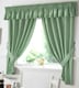 image 1 of Gingham Kitchen Curtain Pelmet Green - 353 cm x 25cm