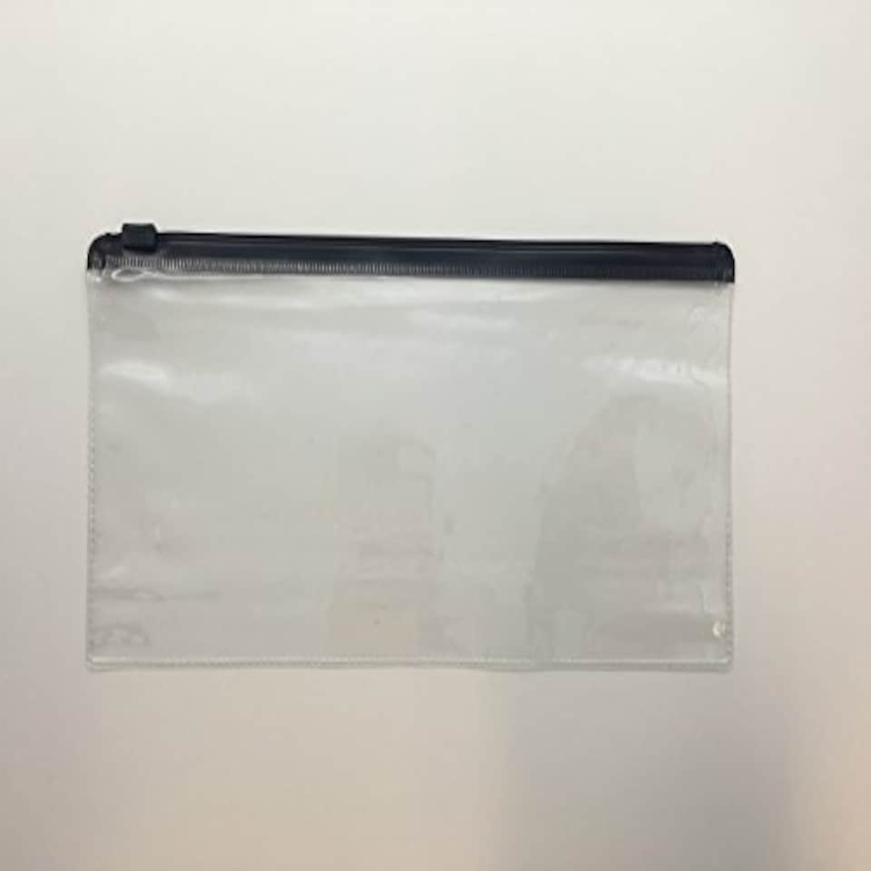 image 1 of Pack of 12 DL Black Zip Zippy Bags