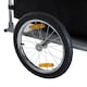 image 9 of New Bicycle Bike Cargo Wagon Trailer Cart Carrier Shopping Yellow and Black