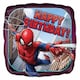 image 1 of Spider-Man Happy Birthday Square Foil Helium Balloon 43cm / 17 in