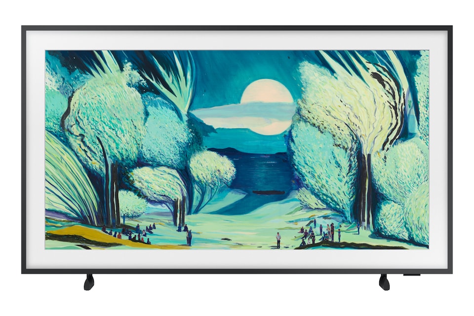 image 1 of Samsung The Frame QE43LS03FAU, 109.2 cm (43 inches), 3840 x 2160 pixels, QLED, Smart TV, Wi-Fi, Black | Black | 43"