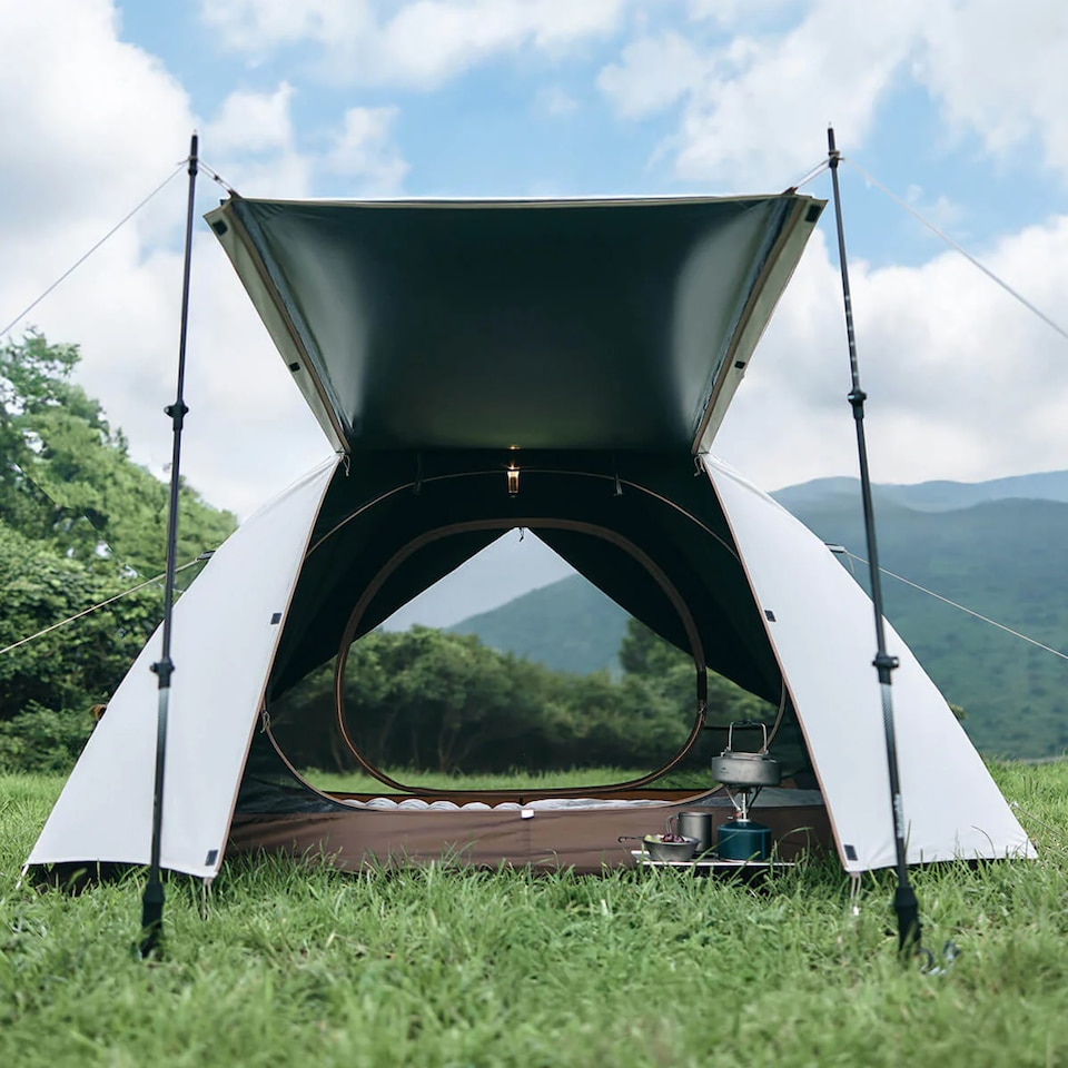 image 1 of Cloud-Creek Series 3 Person Tent | White | White