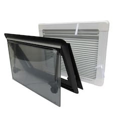 Camper Van Motorhome Cassette Window - 13900MM X 500MM (Hinged Caravan Replacement Conversion Blind)