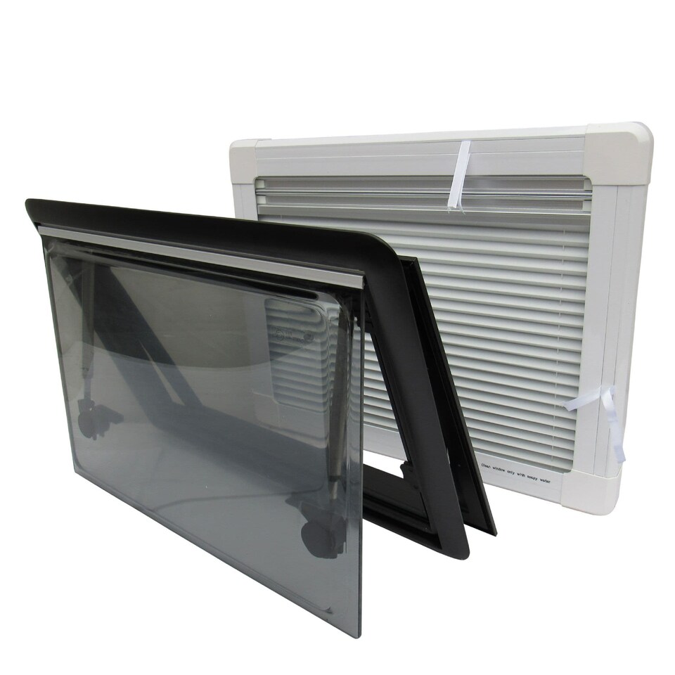 Camper Van Motorhome Cassette Window - 13900MM X 500MM (Hinged Caravan Replacement Conversion Blind)