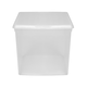 image 4 of Wham Clip 5x 62L Rectangular Plastic Storage Boxes with Clip Lock Lids. Ideal for Home, Office, Toys & More - Clear/Clear | Clear | 5