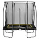 image 1 of 7ft x 5ft Salta Black Rectangular Comfort Edition Trampoline with Enclosure