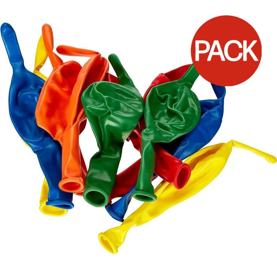 Amscan Latex Balloons (Pack of 10) - Multicoloured - One Size