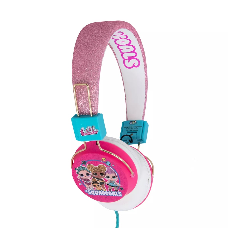 image 1 of L.O.L Surprise! Squadgoals Kid's Wired Headphones | Pink