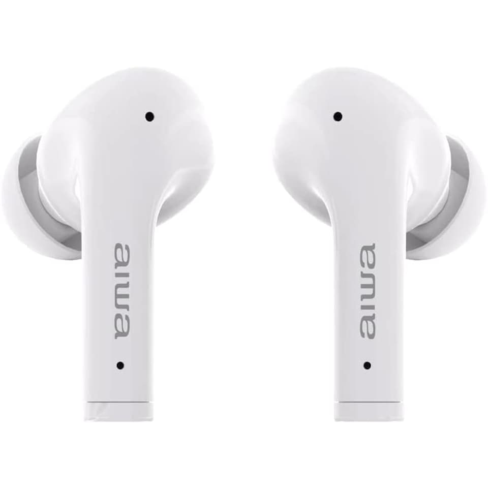 image 1 of Aiwa EBTW-888ANC Wireless In Ear Headphones  in White