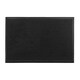 image 1 of Nicoman Ribbed Harmony Entrance Doormat 120x80cm | Black | 120x80cm
