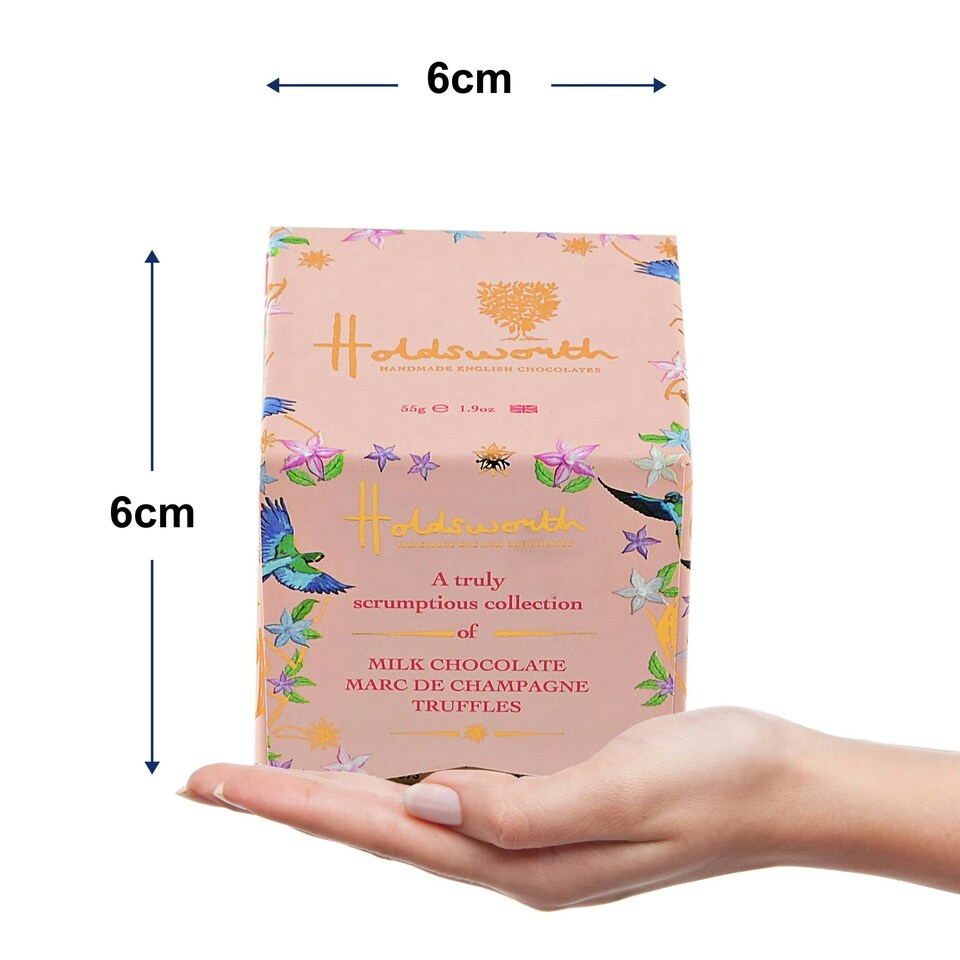 image 1 of Holdsworth Chocolates Truly Scrumptious Champagne Truffles |55g