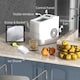image 4 of HOMCOM Ice Maker 12kg/24H Production with Scoop Basket for Home Office Black