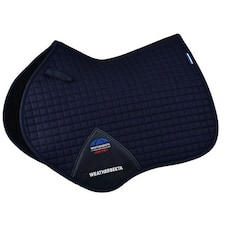 Weatherbeeta Air-Tec Horse Jumping Saddlepad | Blue | Navy | 20.5in x 19.5in | 1