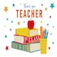 image 2 of Thank You Teacher Pop Up 3D Greeting Card