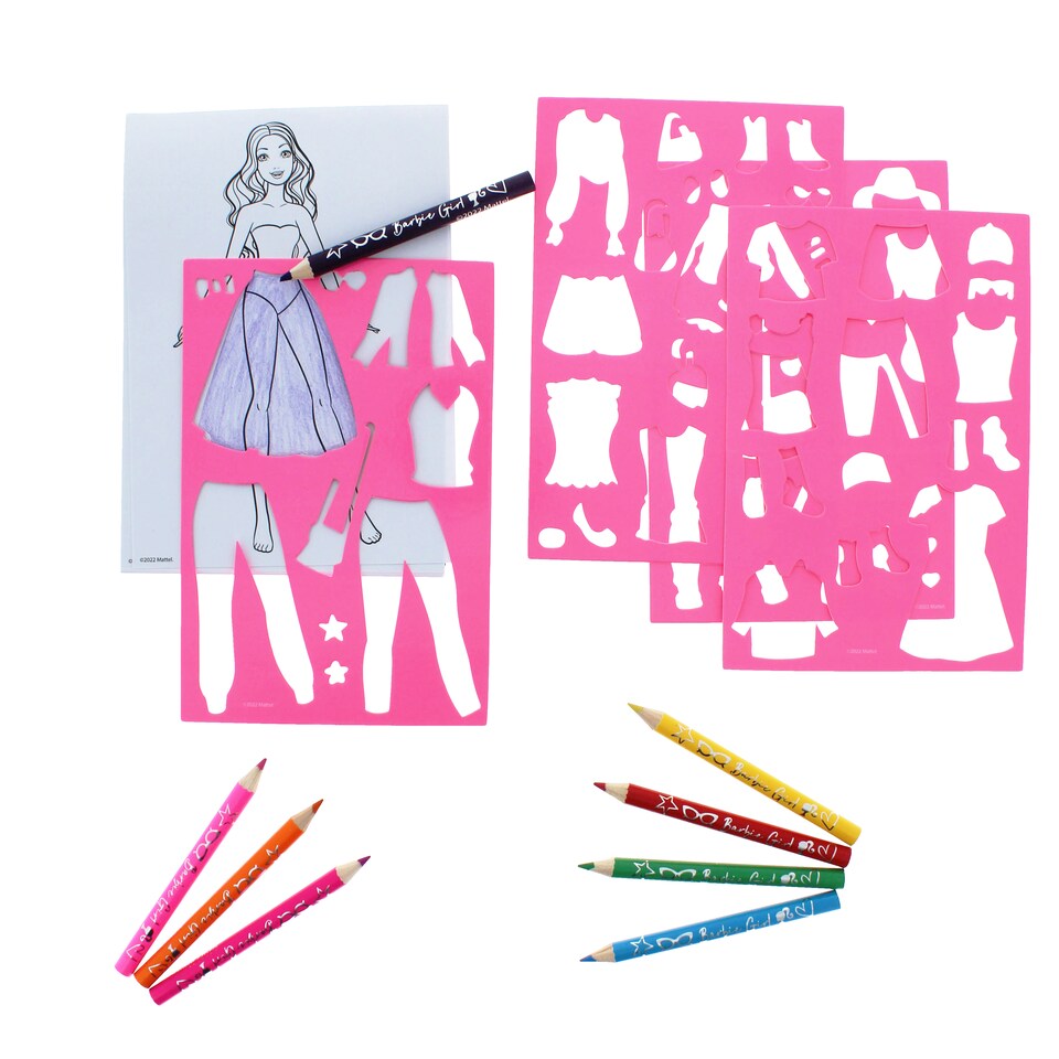 image 1 of Barbie Large Art Set