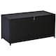 image 1 of Outsunny Large Rattan Storage Box Garden Chest Wicker Outdoor Cabinet Deck Shed