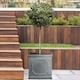 image 10 of Faux Lead Chelsea Box Square Grey Light Stone Garden Planter W45 H45 L45 cm, 91 ltrs Cap.