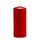 image 2 of Candle Acorde CY88200M Red 9 x 20 x 9 cm (4 Units) N/A