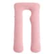 image 1 of Nicola Spring Pregnancy Pillow with Storage Bag - 52 inch | Pink | Pink | One Size