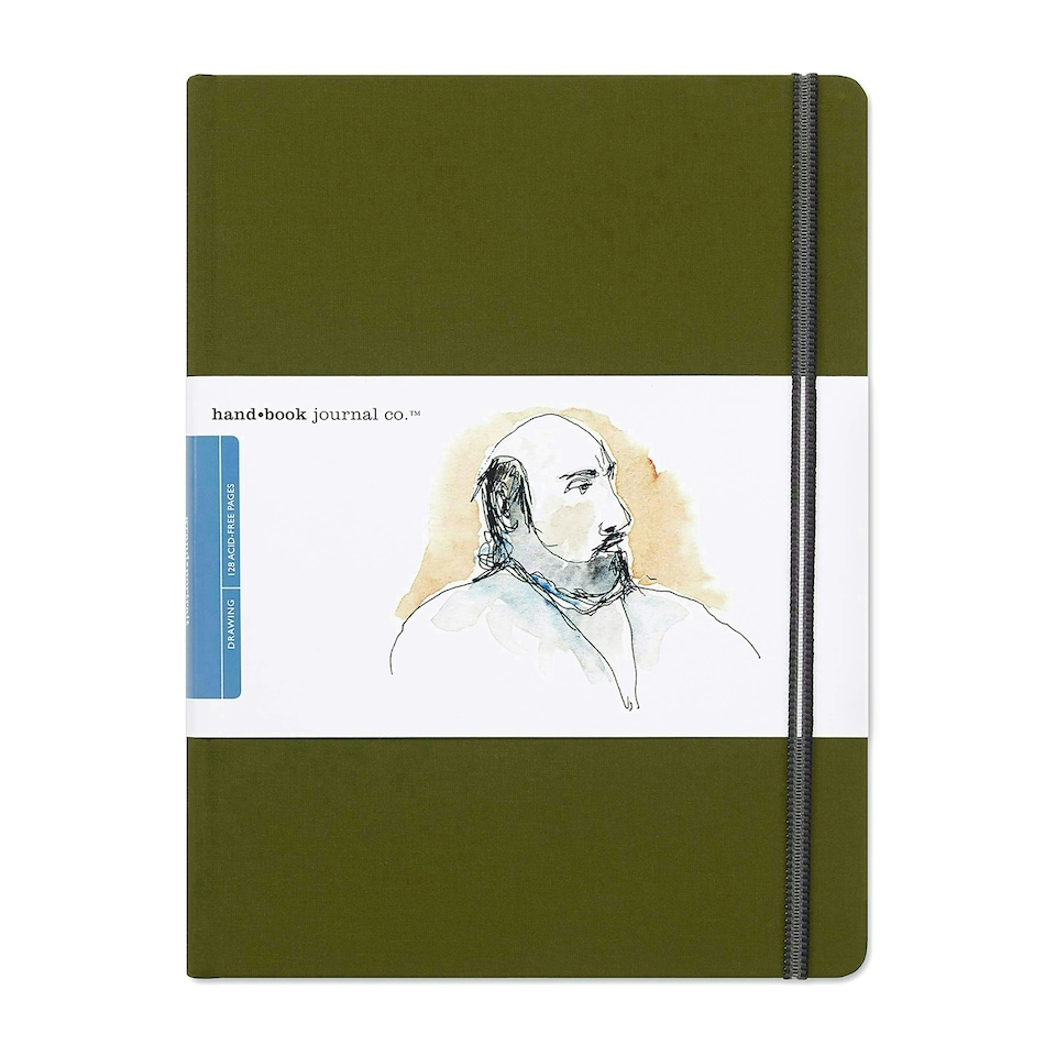 10.5 x 8.25 Large Portrait, Cadmium Green One Size