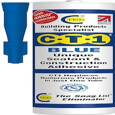 CT1 - Blue - Building Sealant & Adhesive Snag Tube for Virtually Any Material (1)
