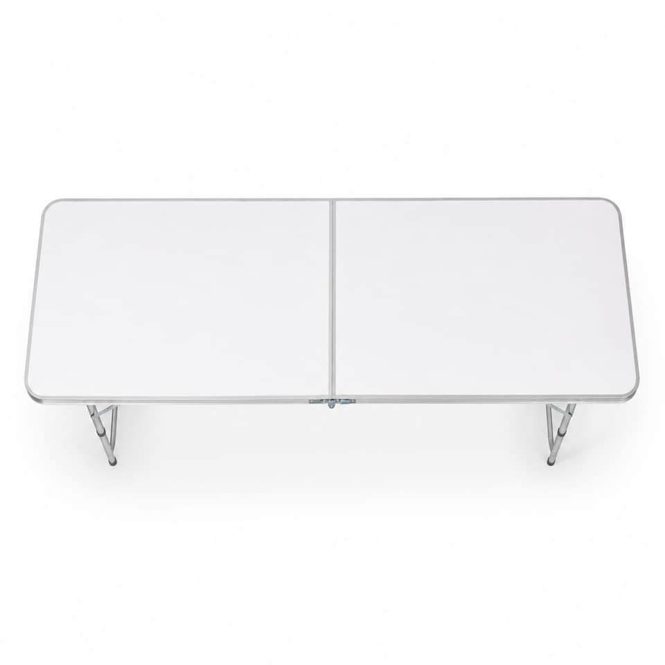 image 1 of 6ft Folding Outdoor Camping Kitchen Worktop Table Portable Food Prep Station