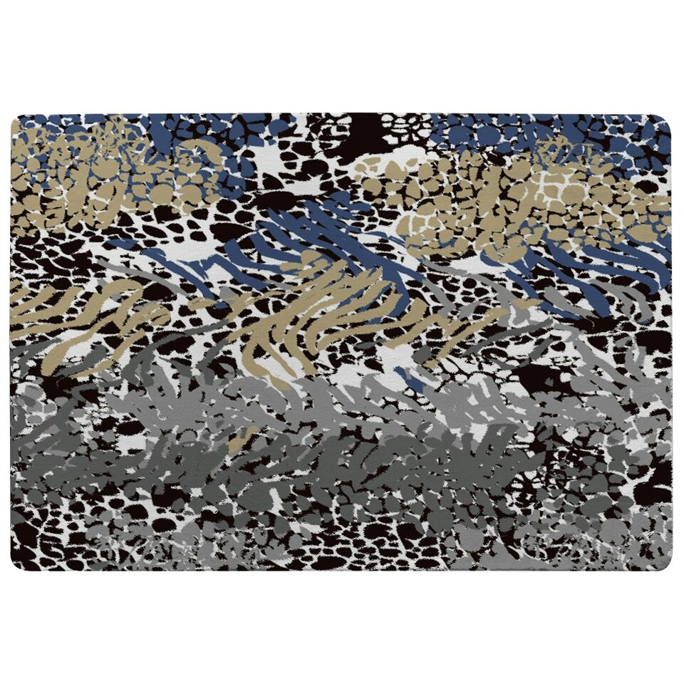 image 1 of mixed animal print (Rug) Multi | Large: 140x200cm